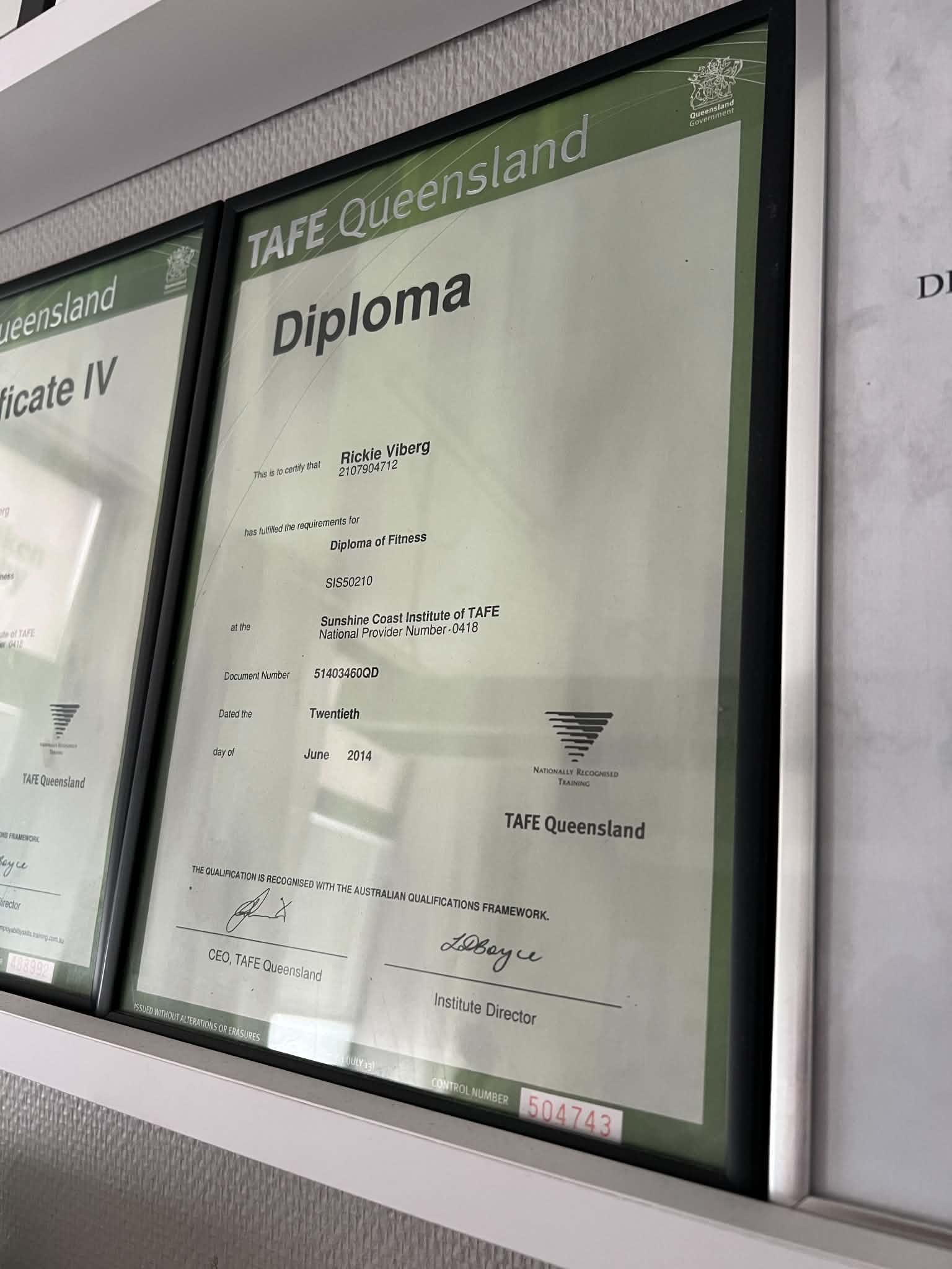 Diploma of Fitness  TAFE Queensland